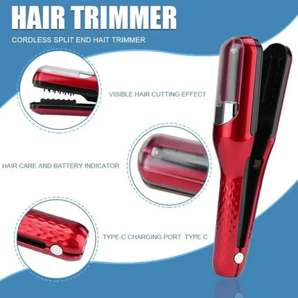 Rechargeable Cordless Split Hair Trimmer Hair Split Ends